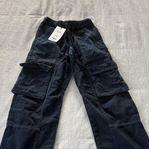 Pull&Bear Dark Blue Cargo Pants